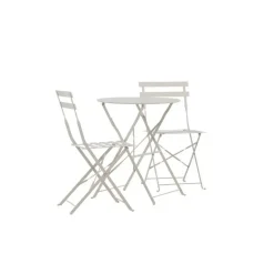 Svea - Serkan inklapbare bistro set - beige