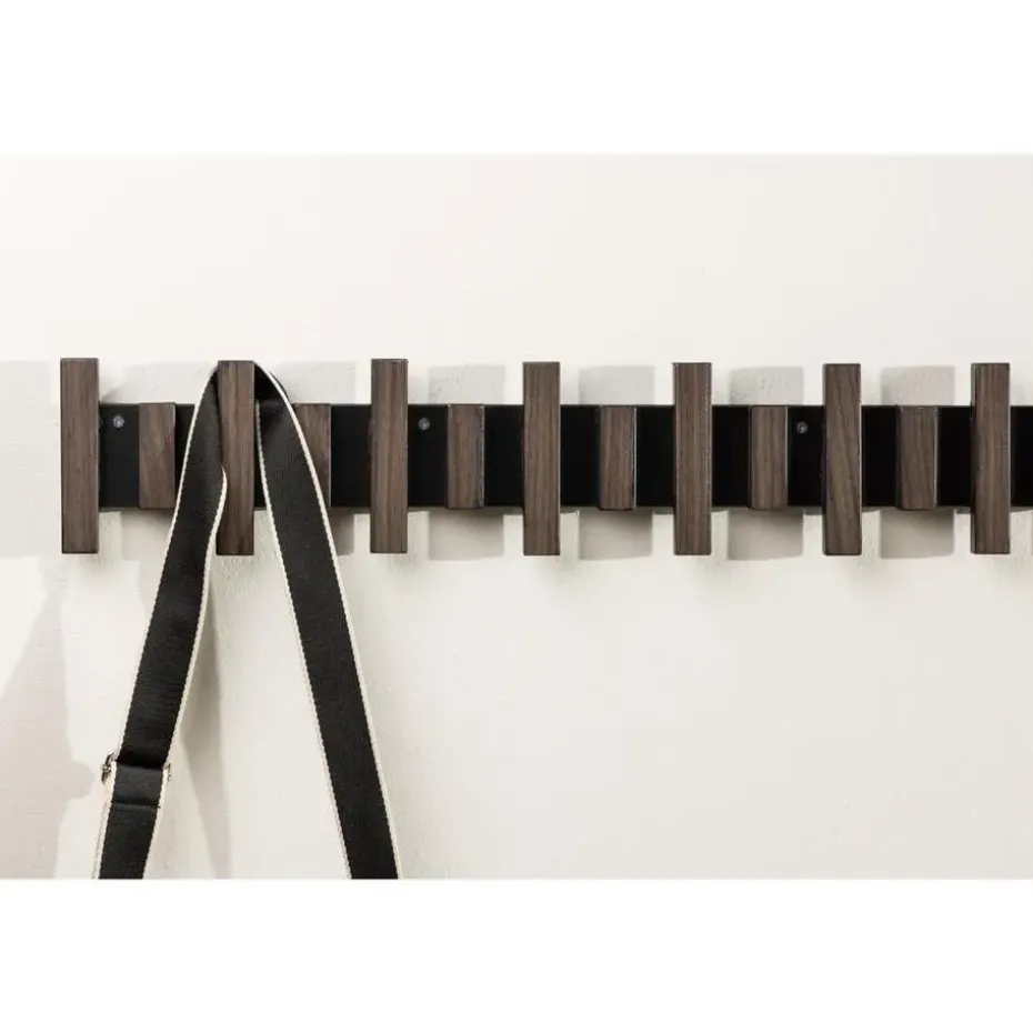 Svea - Sonja wandkapstok - 75 cm - mokka