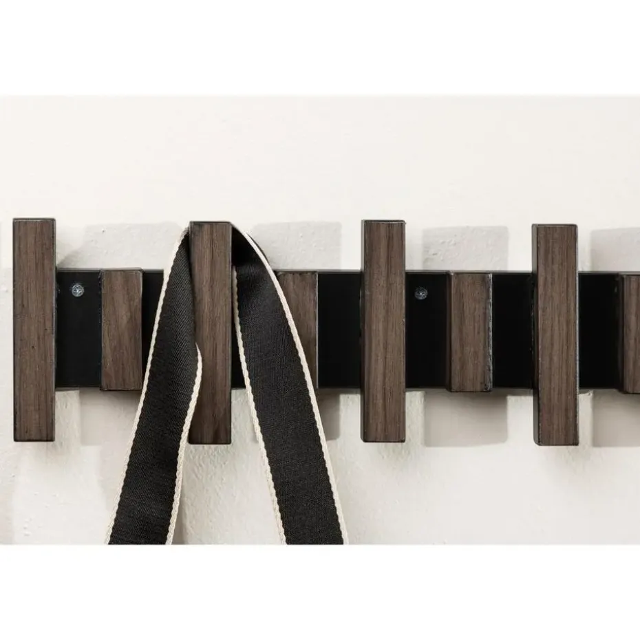 Svea - Sonja wandkapstok - 75 cm - mokka