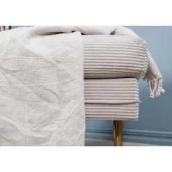 Svea - Tess hocker - rib - beige