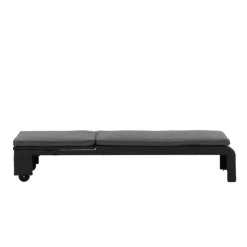 Svea - Yuri ligbed - wicker - grijs/naturel