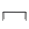 Svea - Zoe eettafel - 200 x 90 x 72 cm - zwart