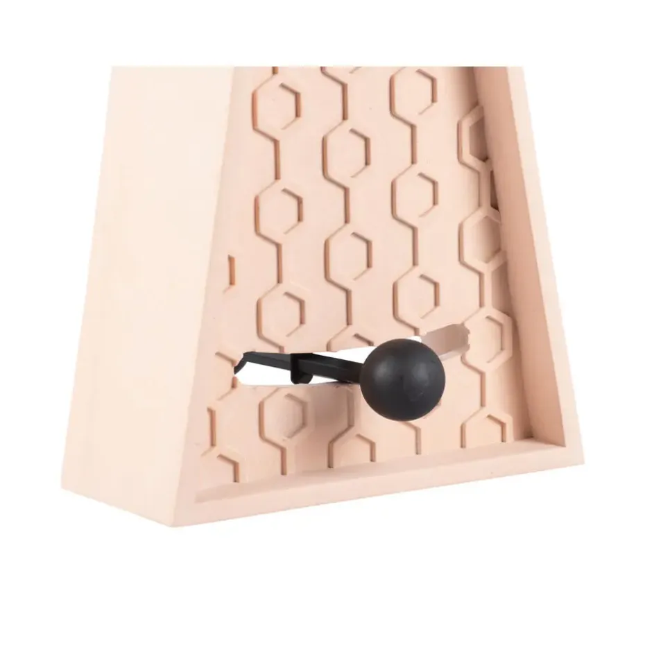 Tafelklok Pendulum - Roze - 25x14x25cm