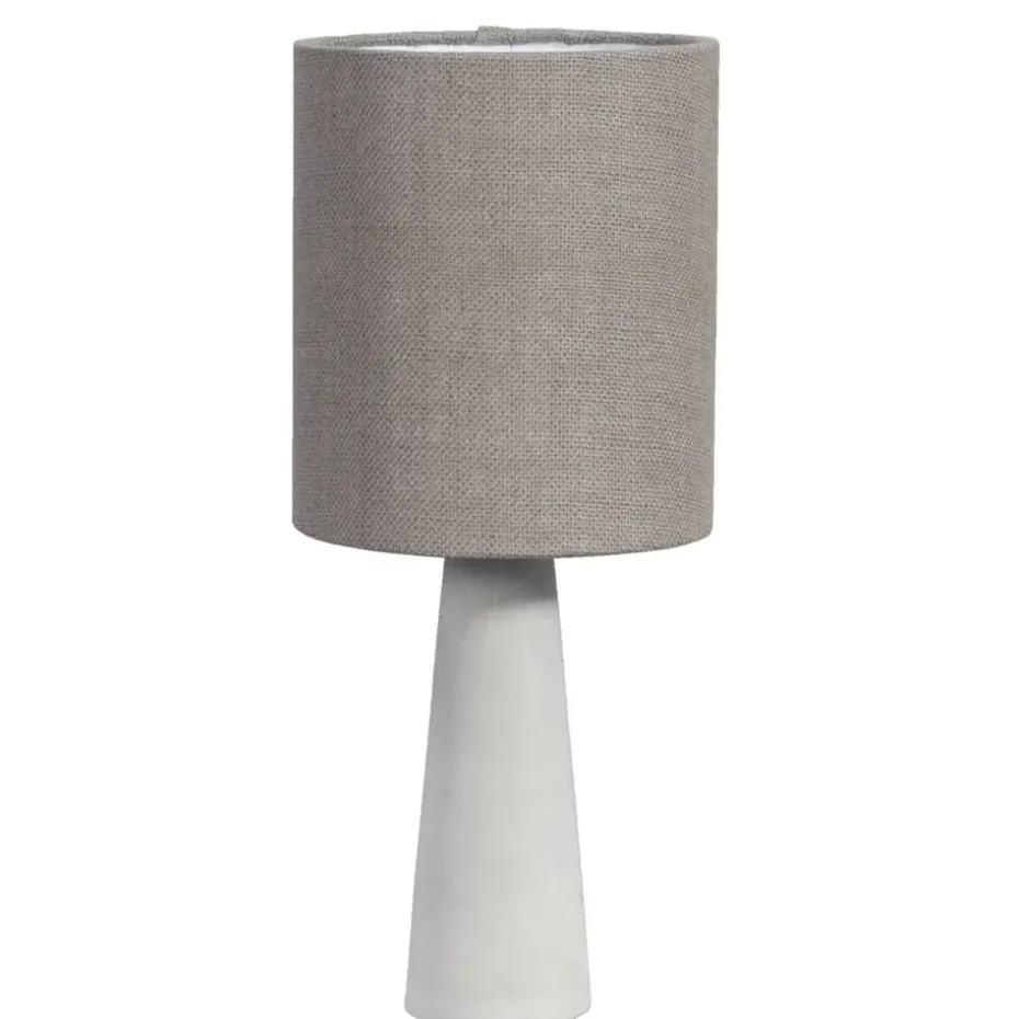 Tafellamp Allard - donkergrijs - Ø20x46 cm