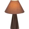 Tafellamp Meran bruin E27 - 45x32x32 cm