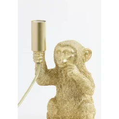 Tafellamp Monkey - Goud - 13x12,5x23,5cm