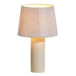 Tafellamp Murcia E27 - grijs beton - 51xØ31 cm