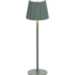 Tafellamp Scotti groen USB LED
