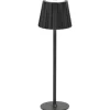 Tafellamp Scotti zwart USB LED