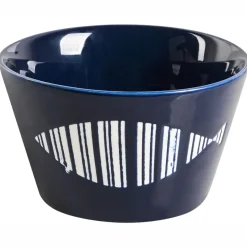 TAMARIND - 16-delige serviesset - Wit/Blauw - Porselein