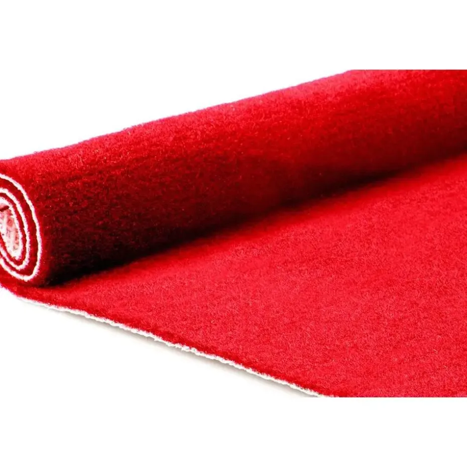Tapijt loper Dakar - Breedte 100 cm - 5 mm dik - Rood