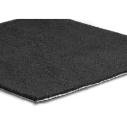 Tapijt loper Dakar - Breedte 200 cm - 5 mm dik - Zwart