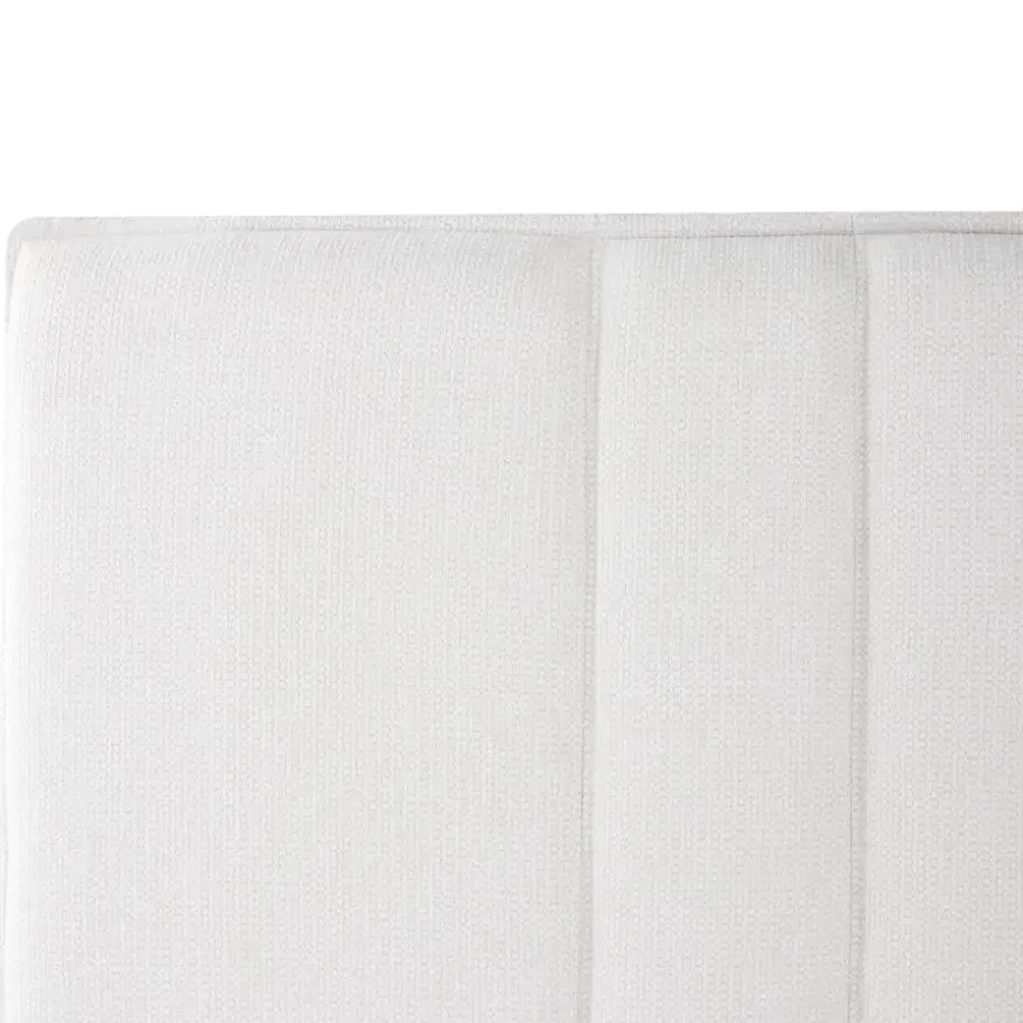 TARASCON - Tweepersoonsbed - Lichtbeige - 140 x 200 cm - Stof