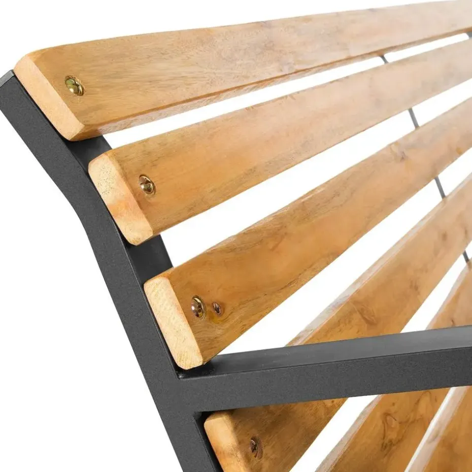 tectake - Tuinbank - 123x 64x 82 cm - Hout