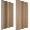 tectake Akoestische panelen Sonic Wall houtlook, Eiken