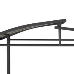 tectake Barbecue-overkapping Asado 2,4x1,5x2,34m, Grijs