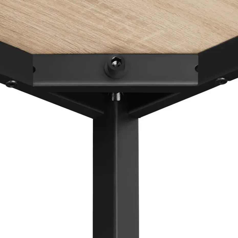 tectake Bureau Flint, Industrieel Licht Hout, Eiken Sonoma