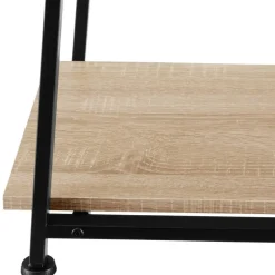 tectake Bureau Paisley 120x50x73,5cm, Industrieel Licht Hout, Eiken Sonoma