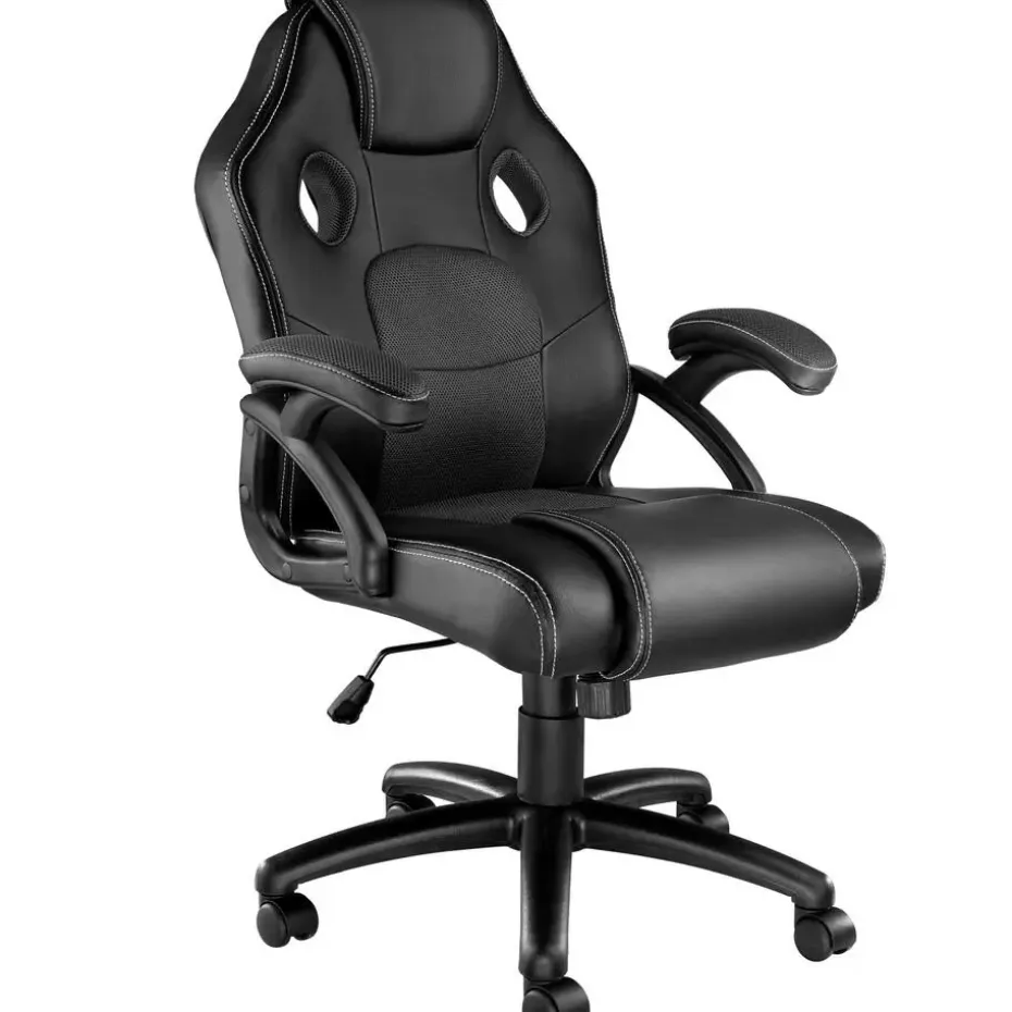 tectake Bureaustoel Mike, Zwart