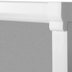 tectake Insectenwerend rolgordijn - 130 x 160 cm - Wit