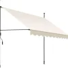 tectake Klemluifel met zwengel, in hoogte verstelbaar, Beige