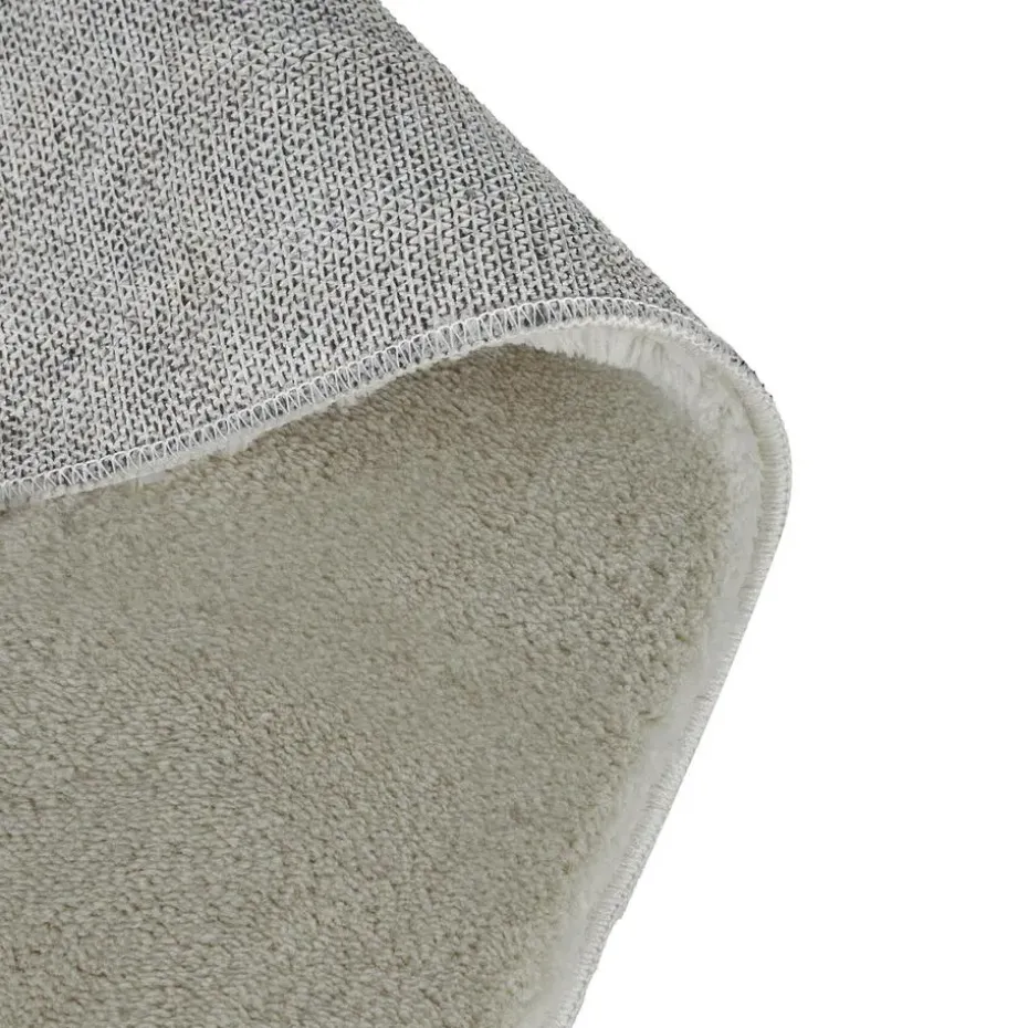 tectake® Kortpolig vloerkleed Soft Zone 60 x 110 cm - Zandkleur