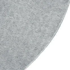 tectake® Kortpolig vloerkleed Soft Zone Ø 120 cm - Crème