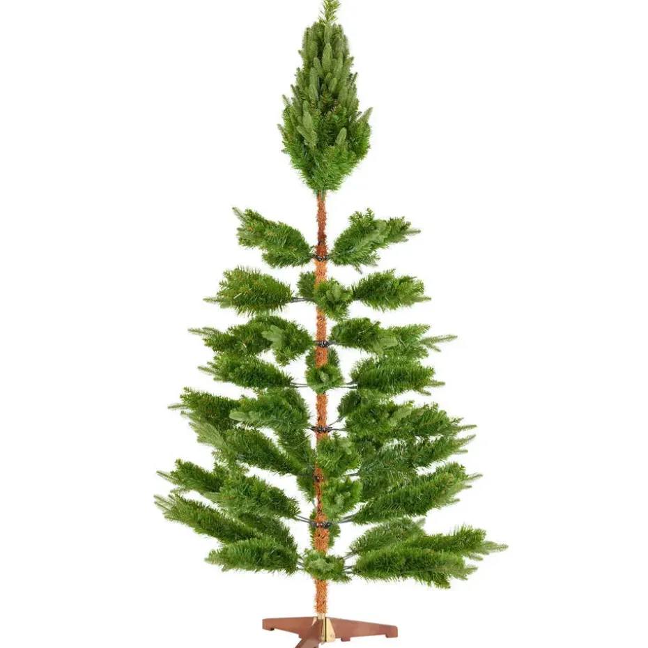 tectake Kunstkerstboom Cupid, spuitgietnaalden, Groen
