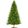 tectake Kunstkerstboom Cupid, spuitgietnaalden, Groen