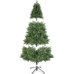 tectake Kunstkerstboom Dancer met spuitgietnaalden, Groen