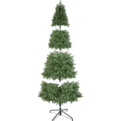 tectake Kunstkerstboom Dancer met spuitgietnaalden, Groen