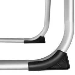 tectake Ligbed Lorella gestoffeerd, inklapbaar, Beige