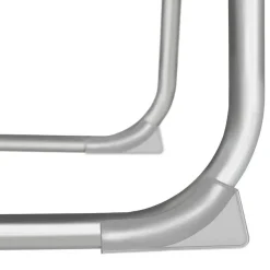 tectake Ligbed 4-niveaus met hoofdkussen, Pink