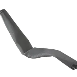 tectake Ligbed Paulina ergonomisch, opvouwbaar, 150 kg, Grijs
