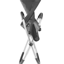 tectake Ligbed Paulina ergonomisch, opvouwbaar, 150 kg, Grijs