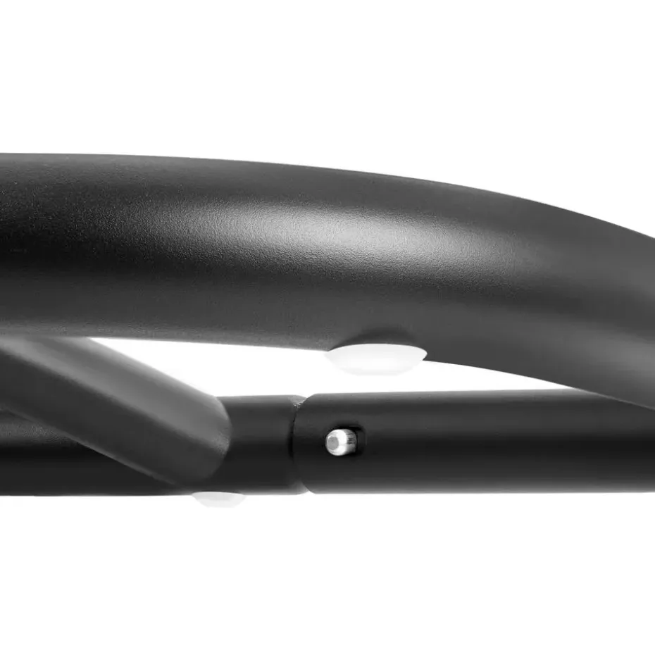 tectake Ligstoel Toulon, ergonomisch, schommelfunctie, Grijs