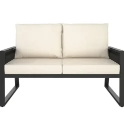 tectake Loungeset Captive in touwontwerp, Antraciet