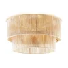 Tectake Plafondlamp Boho - Jute Hanglamp 40W voor Woonkamer/Slaapkamer