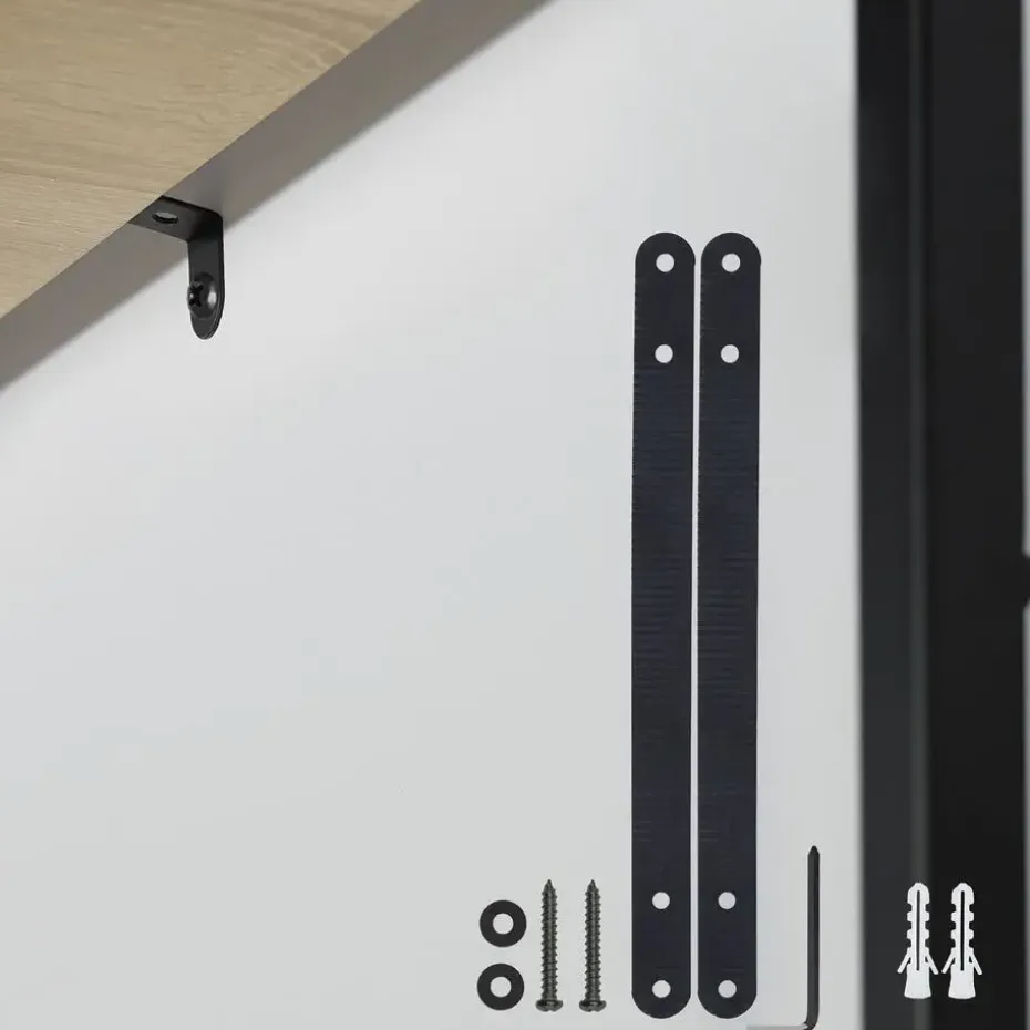 tectake Schoenenkast, Industrieel Licht Hout, Eiken Sonoma