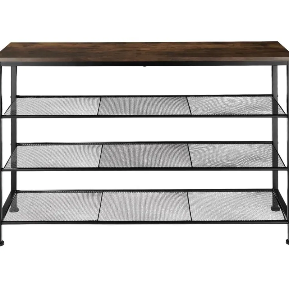 tectake Schoenenrek Portsmouth 100x30,5x72,5cm