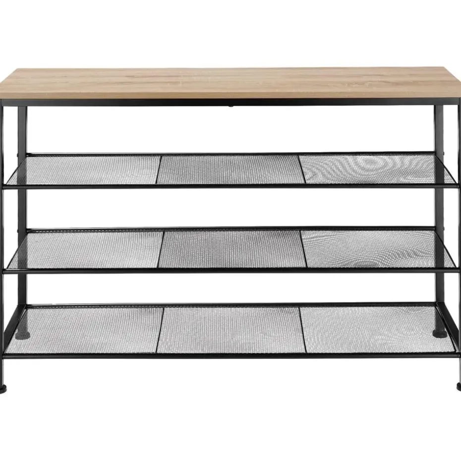 tectake Schoenenrek Portsmouth 100x30,5x72,5cm