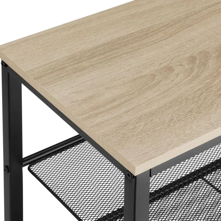 tectake Schoenenrek Portsmouth 100x30,5x72,5cm