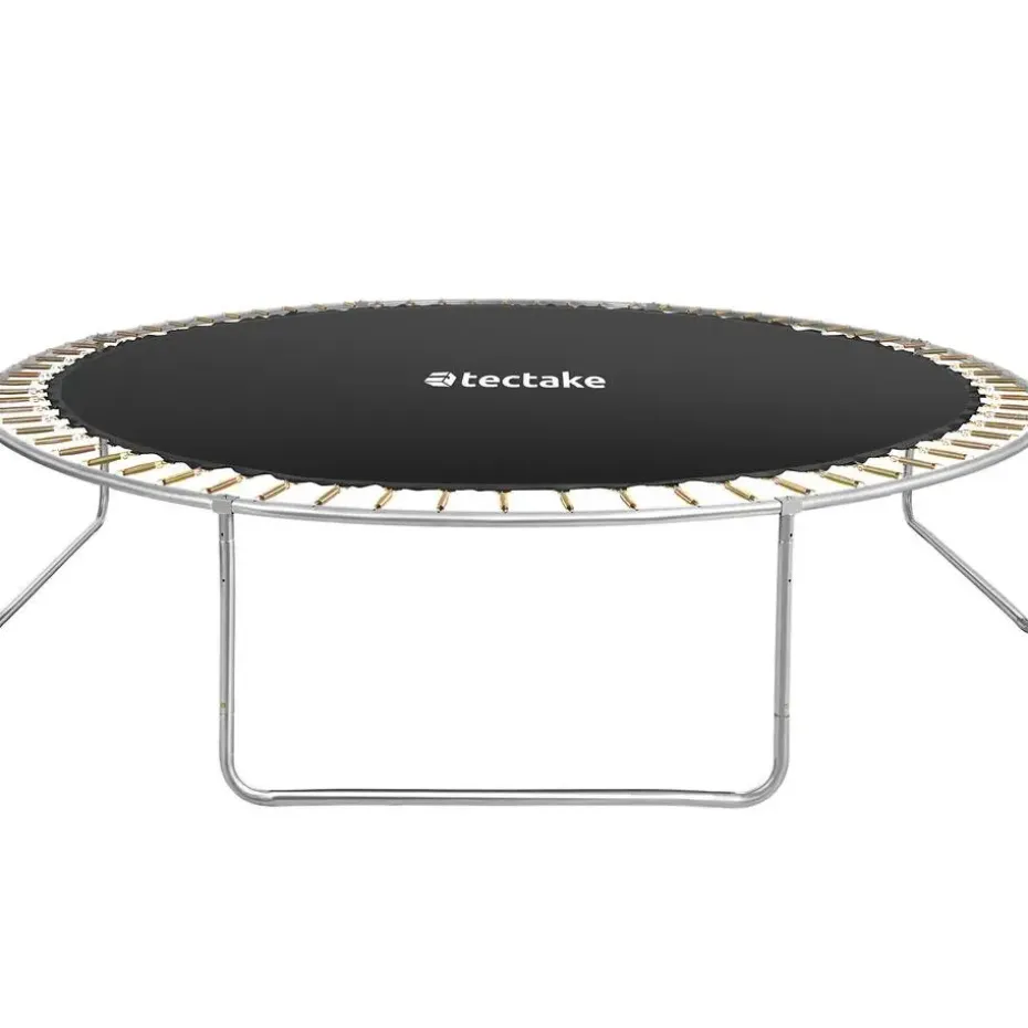 tectake Trampoline Garfunky met veiligheidsnet, Zwart/blauw