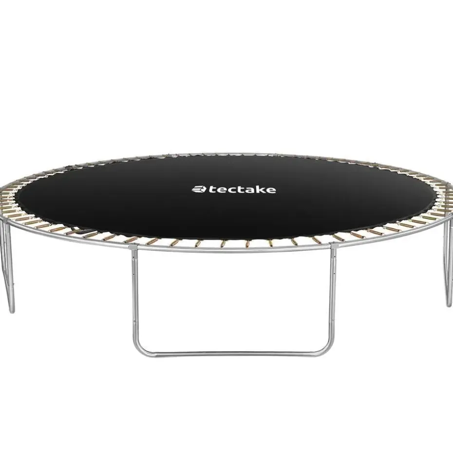 tectake Trampoline Garfunky met veiligheidsnet, Zwart/blauw