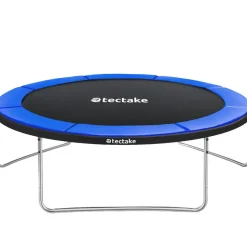 tectake Trampoline Jumpy met veiligheidsnet, Zwart/blauw