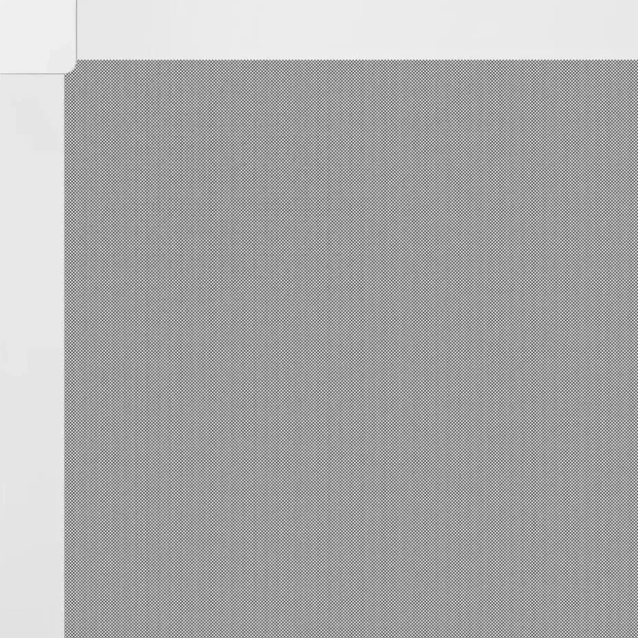 tectake Vliegenhor voor raamkozijnen - 100 x 120 cm - Wit