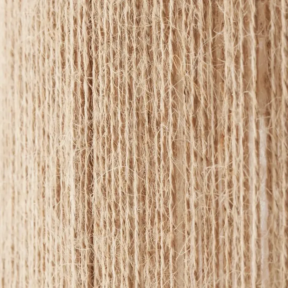 tectake Wandlamp Lignea Lux van jute in boho-stijl, 40W, Natuur