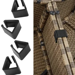tectake Wicker zonne-eiland Santorini, Natuur