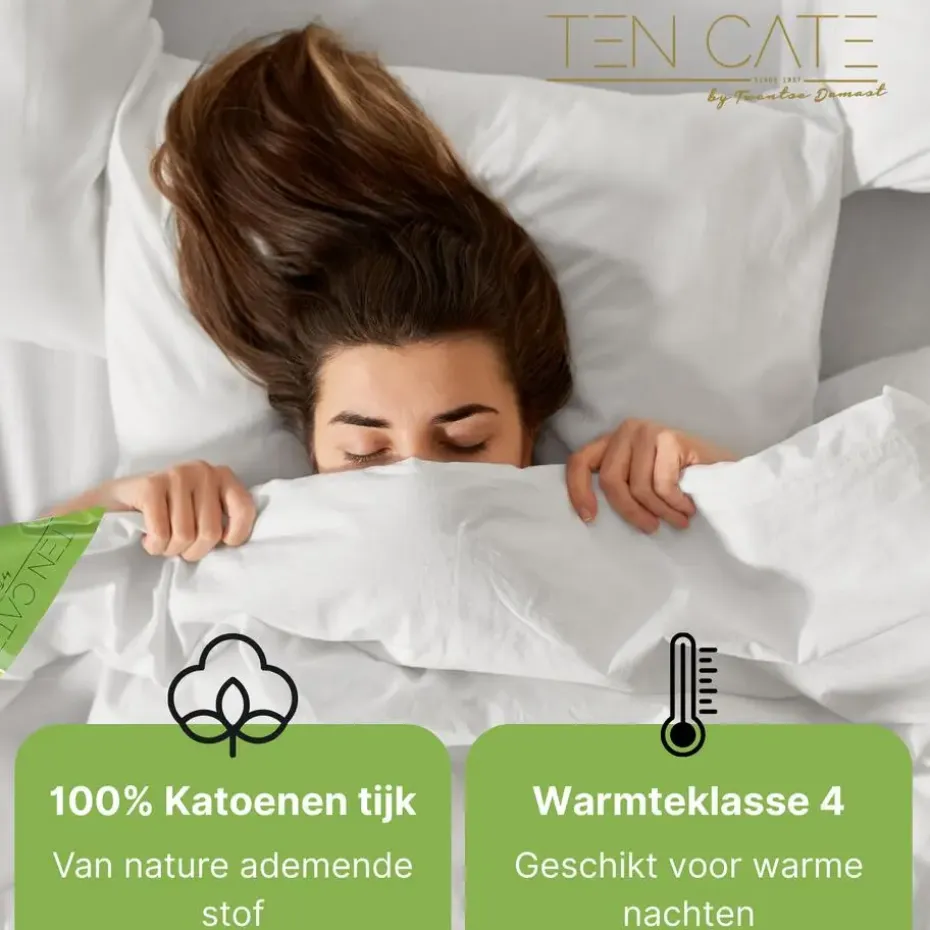 Ten Cate Dekbed - Zomerdekbed 200x200 - Dekbedden - Bamboe - Verkoelend Dekbed