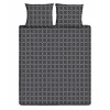 Ten Cate Katoenen Dekbedovertrek - 200x200/220 cm - Graphic Gray